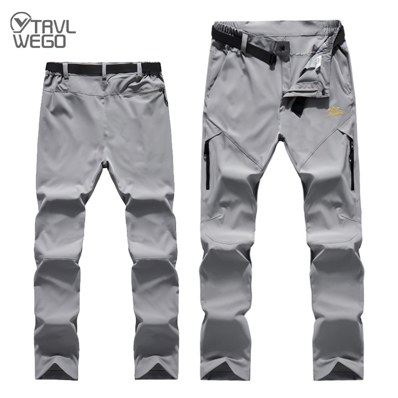 Fishing Pants Waterproof - TRVLWEGO Mens Hiking Pants Camping Summer