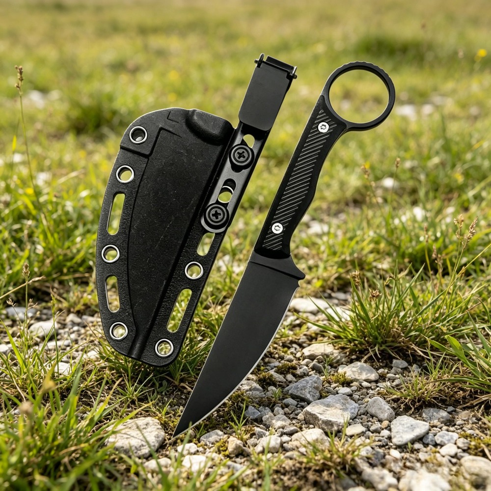 Outdoor Jungle Fixed Knife wit - đánh giá và giá Fishing Backpack